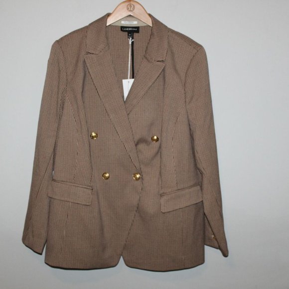 Lane Bryant The Bryant Blazer Work Jacket HW8641b - Picture 3 of 6